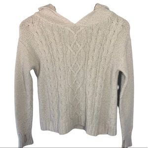 Justice Hoodie Knit Long Sleeve Sweater